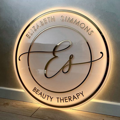 Işıklı Yuvarlak Tabela 04